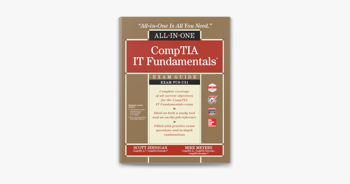 â žcomptia It Fundamentals All In One Exam Guide Exam Fc0 U51 On Apple â žcomptia It Fundamentals All In One Exam Guide Exam Fc0 U51 On Apple