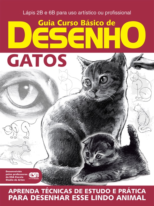 Guia Curso Básico de Desenho - Gatos