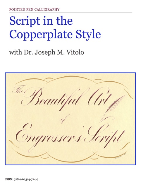 script in the copperplate style by dr joseph m vitolo on apple books