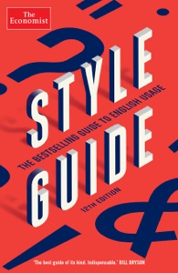 The Economist Style Guide Book Cover