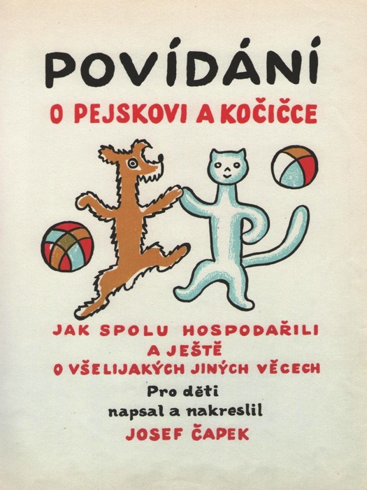 Povídání o pejskovi a kočičce