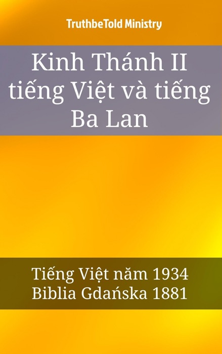 Kinh Thánh II tiếng Việt và tiếng Ba Lan