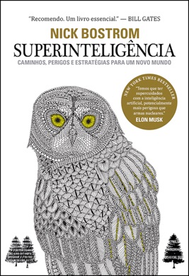 Capa do livro Superinteligência: Caminhos, Perigos, Estratégias de Nick Bostrom