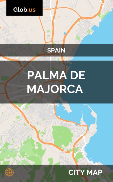 Palma de Majorca , Spain - City Map