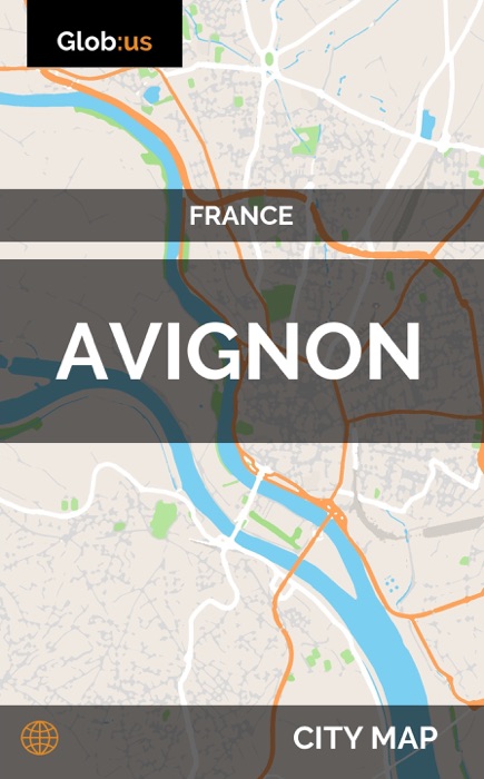 Avignon, France - City Map