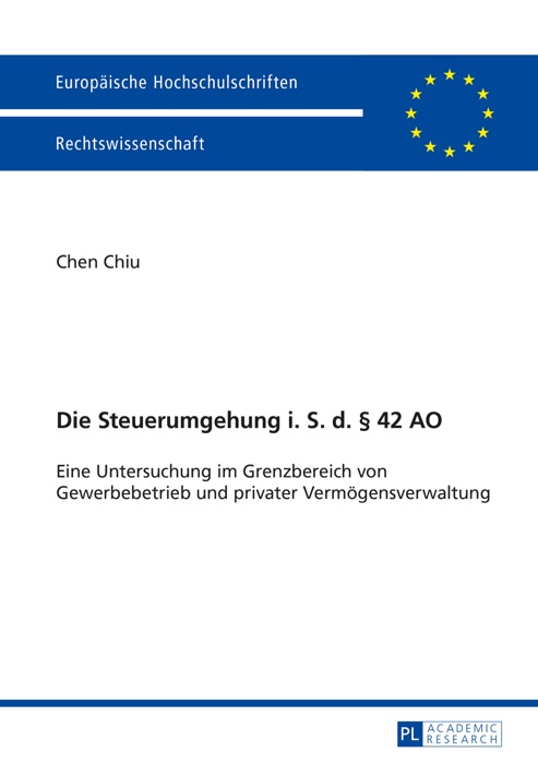 Die Steuerumgehung i. S. d. § 42 AO