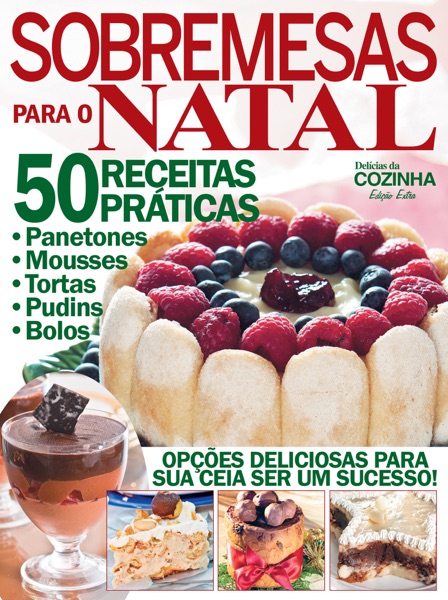 Delícias de Cozinha Extra 86 – Sobremesas para o Natal