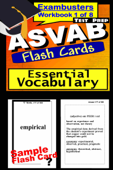 ASVAB Test Prep Essential Vocabulary Review--Exambusters Flash Cards--Workbook 1 of 8 - ASVAB Exambusters