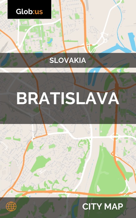 Bratislava, Slovakia - City Map