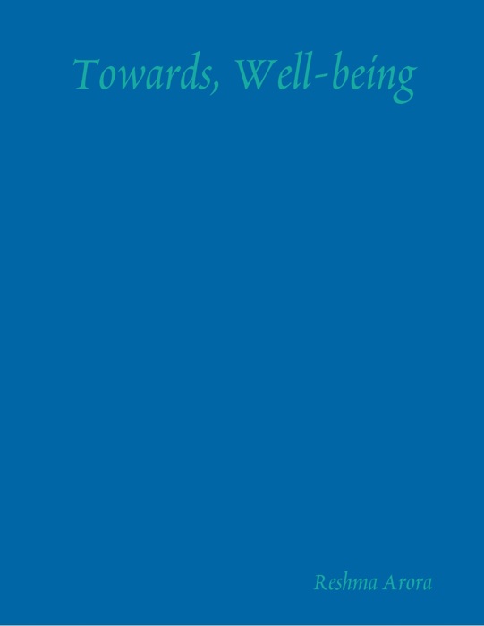 Towards, Well-being