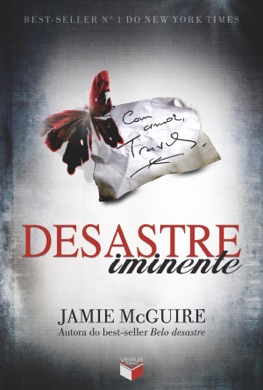 Capa do livro Desastre Iminente de Jamie McGuire