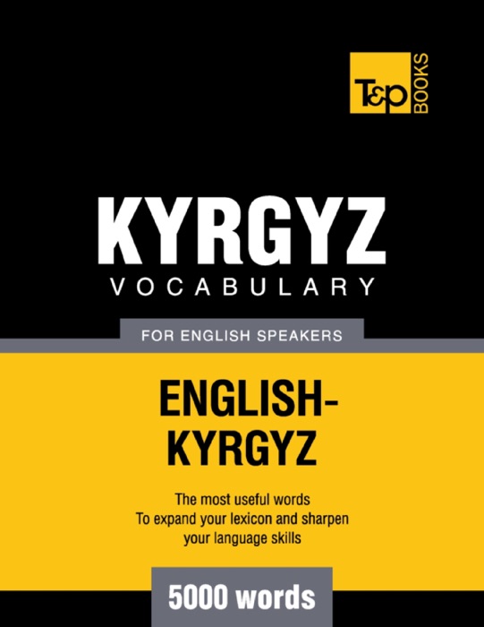 Kyrgyz Vocabulary for English Speakers