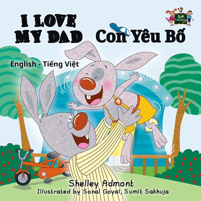 I Love My Dad Con Yêu Bố (English Vietnamese Bilingual Children's Books)