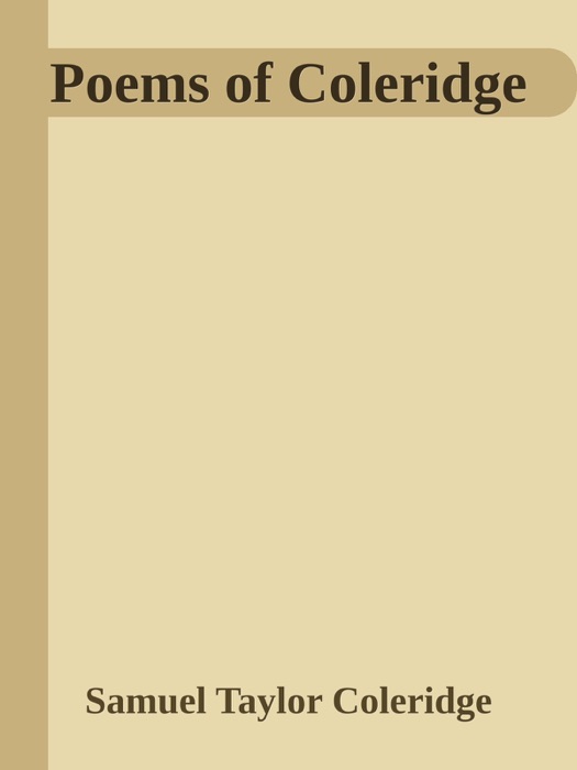 Poems of Coleridge