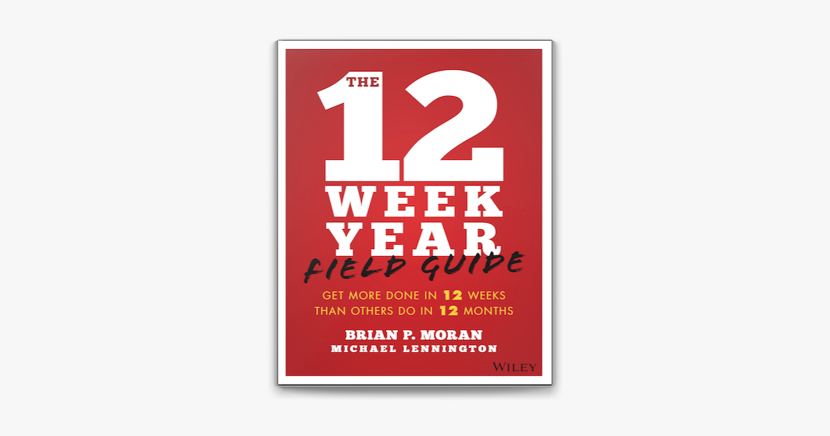  the 12 week year field guide on apple books