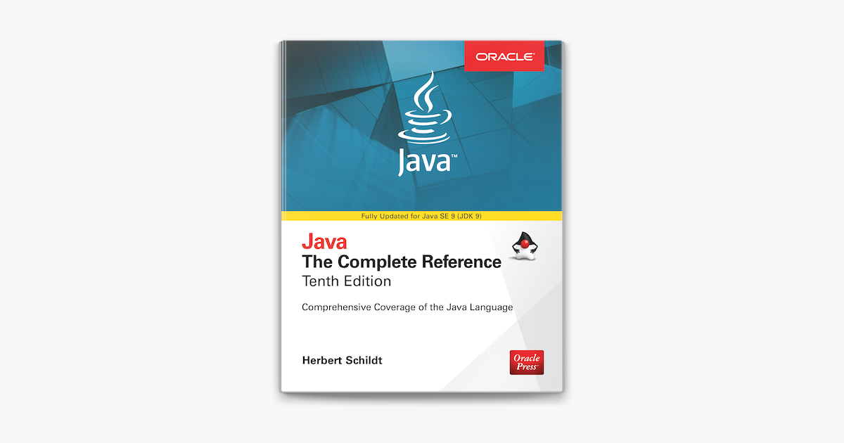 ‎java The Complete Reference Tenth Edition On Apple Books 3538