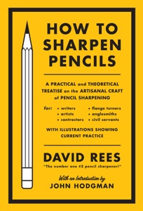 How to Sharpen Pencils Book Cover