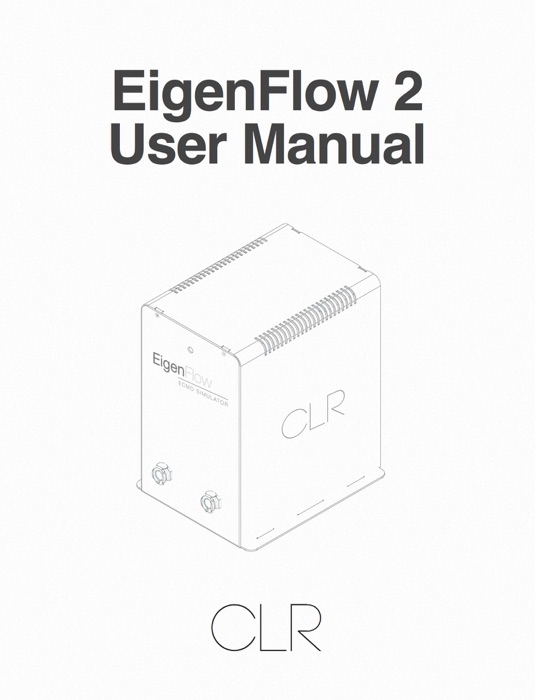 EigenFlow 2 User Manual