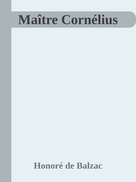 Maître Cornélius