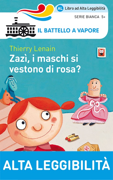 Zazì, i maschi si vestono di rosa? (Ed. Alta Leggibilità)