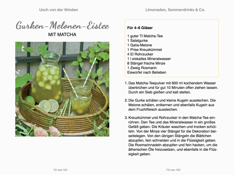 Limonaden Sommerdrinks Co By Usch Von Der Winden On Apple Books - 