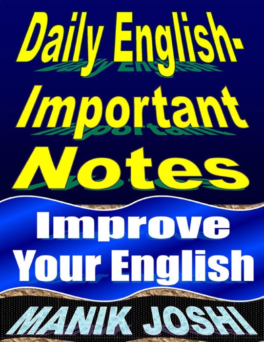Daily English- Important Notes