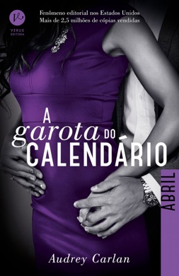 Capa do livro A Garota do Calendário: Abril de Audrey Carlan