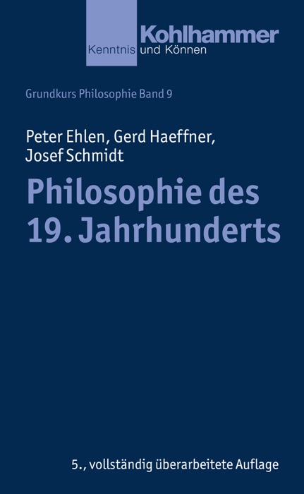 Philosophie des 19. Jahrhunderts