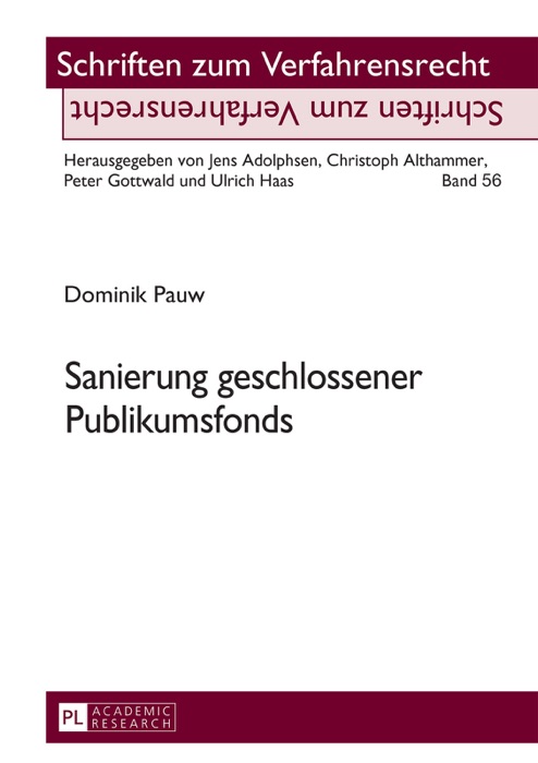 Sanierung geschlossener Publikumsfonds