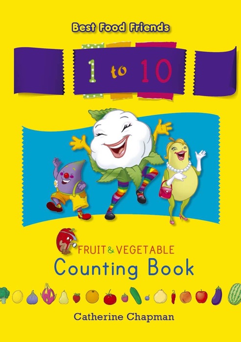 1 to 10 Fruit & Vegetable Counting Book