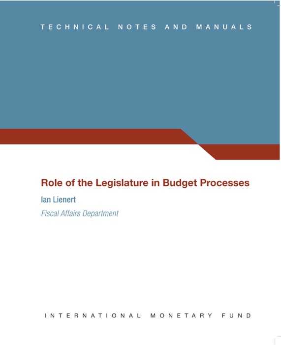 Role of the Legislature In Budget Processes