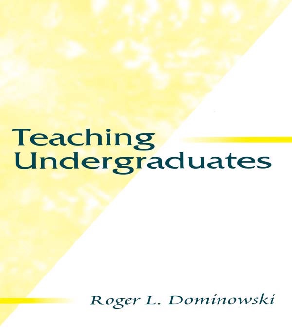 Teaching Undergraduates