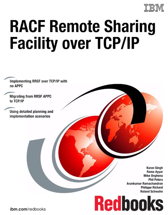 RACF Remote Sharing Facility over TCP/IP