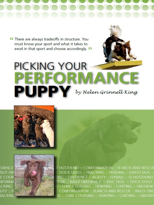 Picking Your Performance Puppy