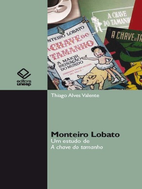 Capa do livro A Chave do Tamanho de Monteiro Lobato