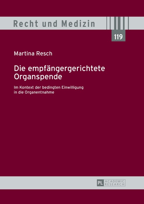 Die empfängergerichtete organspende