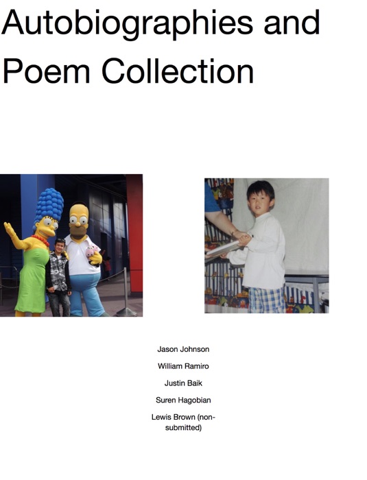 Autobiography & Poet Collection