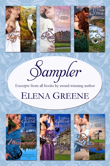 Sampler: Excerpts from all books by award-winning author Elena Greene