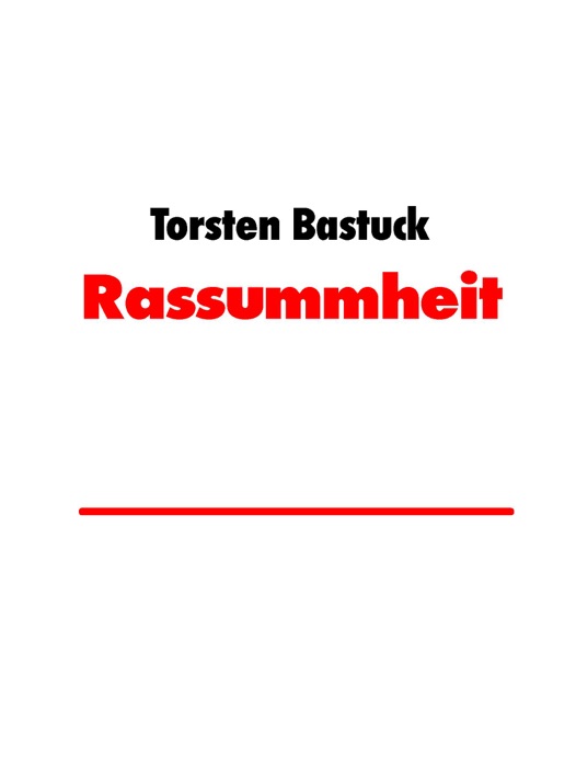 Rassummheit