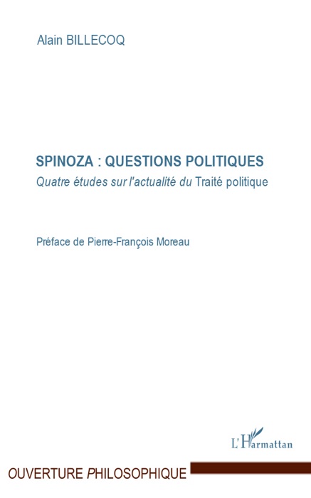 Spinoza : Questions politiques