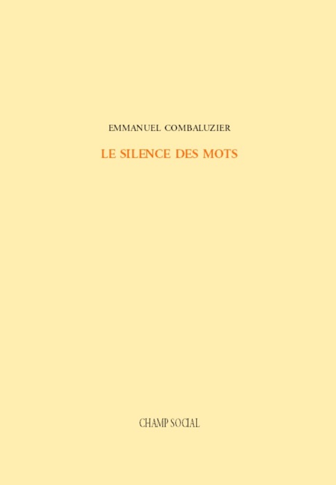 Le silence des mots