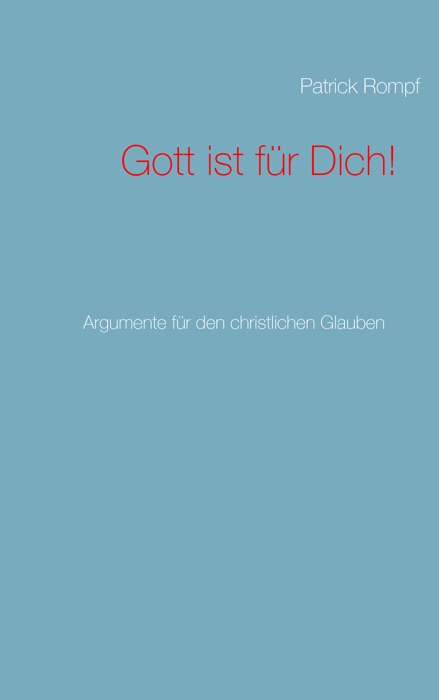 Gott ist für Dich!