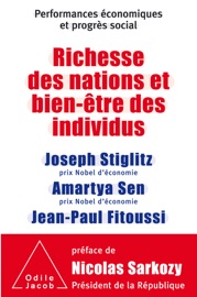 Livres Couvertures de Richesse des nations et bien-être des individus.