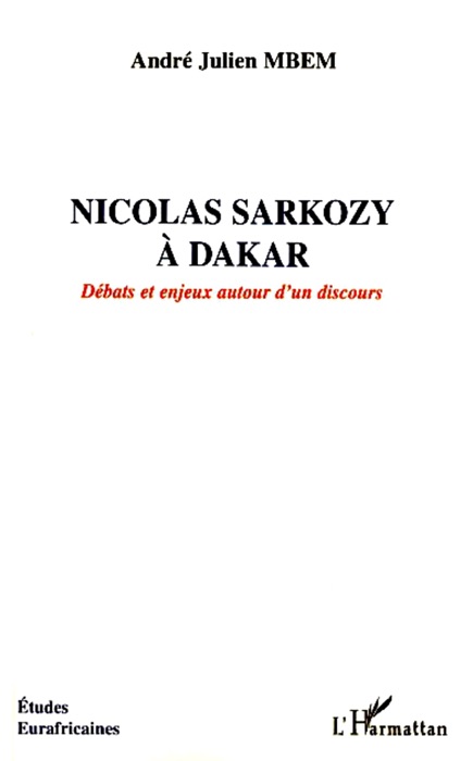 Nicolas sarkozy à Dakar