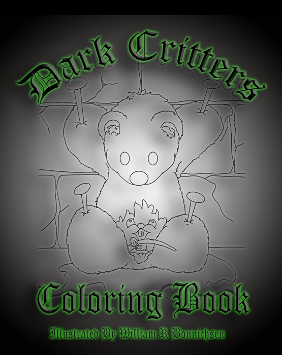 Dark Critters Coloring Book