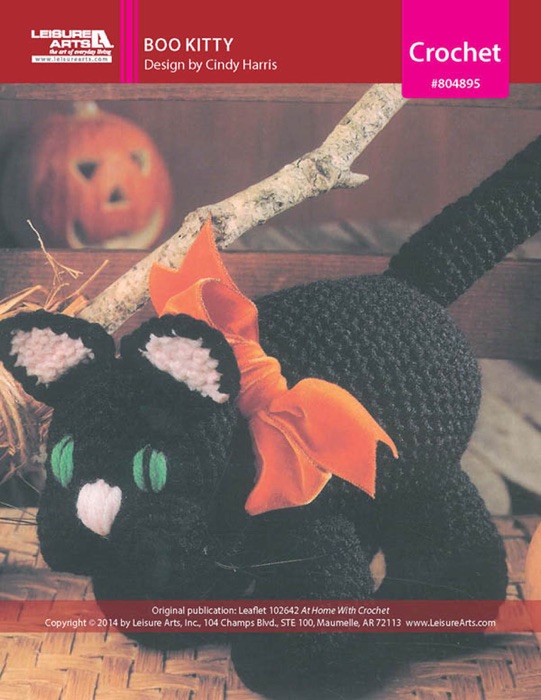 Boo Kitty ePattern