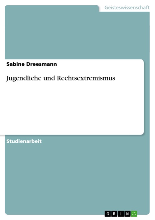 Jugendliche und Rechtsextremismus