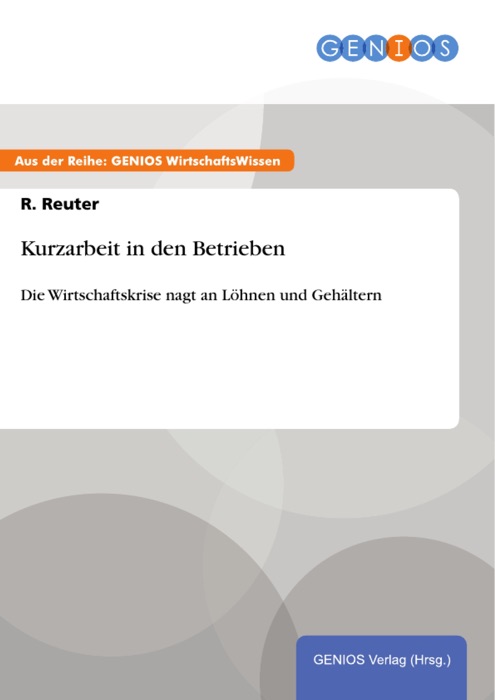 Kurzarbeit in den Betrieben