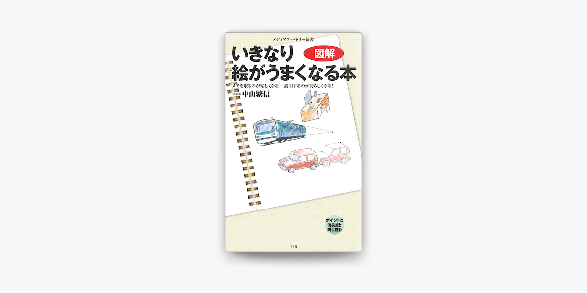 Apple Booksで図解 いきなり絵がうまくなる本を読む