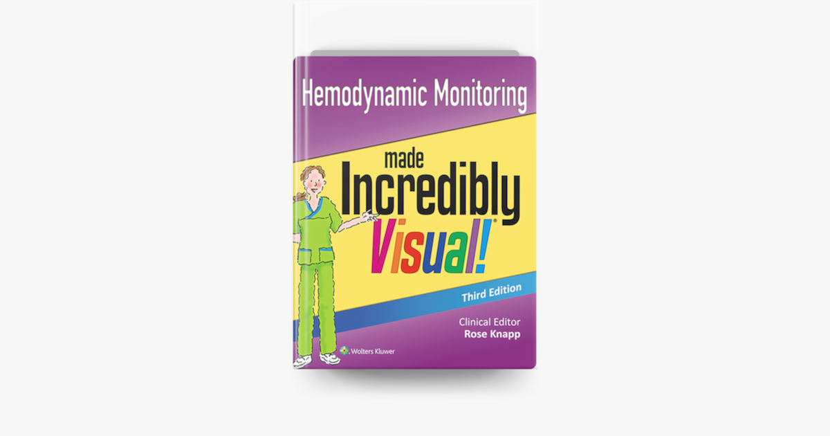 Hemodynamic Monitoring Made Incredibly Visual Third Edition On Apple Books